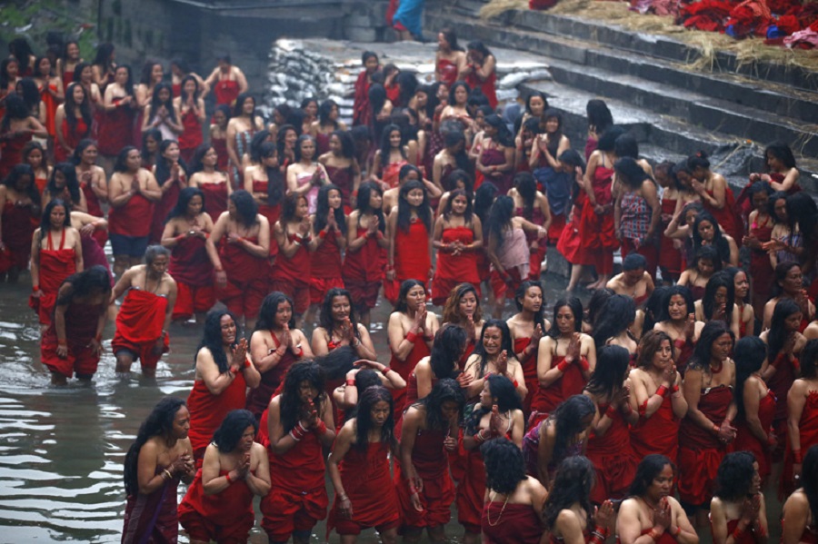 Swasthani Bratakatha festival in Nepal
